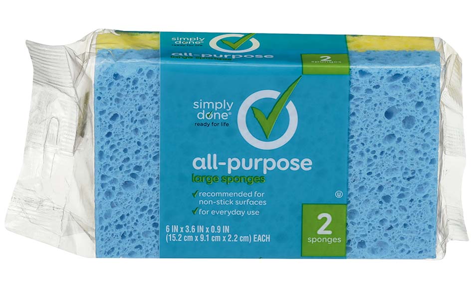 Withdrawal of Simply Done All Purpose Large Sponges